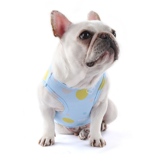Pet cooling clothes dog cooling clothes cool clothes cool clothes cold sensory clothes Fatou undershirt to prevent heat stroke - blue (opp bagged)