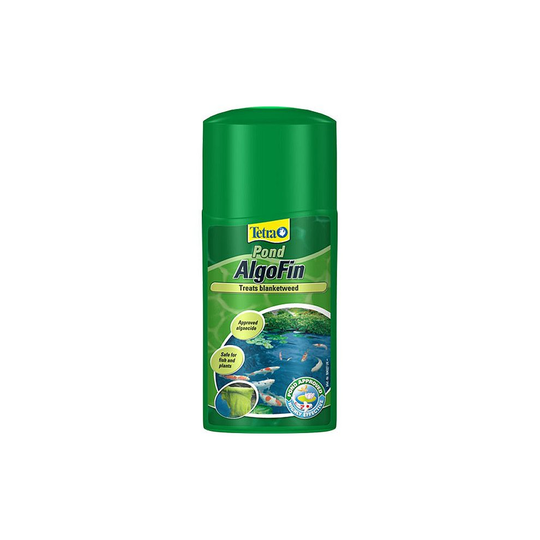 250ml Tetra Pond Algofin Weed Treatment - Fish Blanket - algofin pond tetra 250ml treatment fish blanketweed