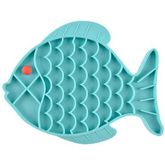 Asupermall - Dog Lick Mat Slow Feeding for Pet Cat Calming Treats & Anxiety Relief Boredom Reduction for Bathing Grooming Training Super Adhesion