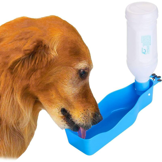 Dog Water Bottle 350ml, Portable Travel Water Bottle for Dogs, Cats, Pets - bpa Free