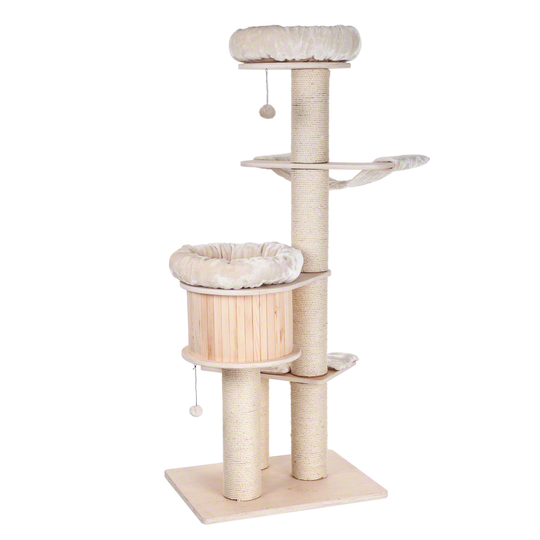 Natural Paradise Scratching Tree - Magnolia XL Plus - Cream