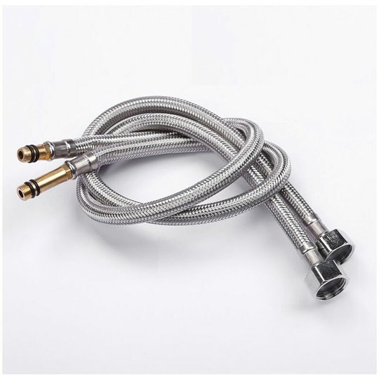 2pcs Flexible Connecting Hose, Flexible Tap, Flexible Connecting Pipes,60cm