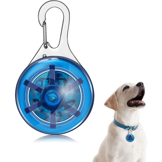 Pet Collar led Light Clip-on Pet Light Dogs and Cats Safety led Light Waterproof Collar Pendant for Night Walking Runnin
