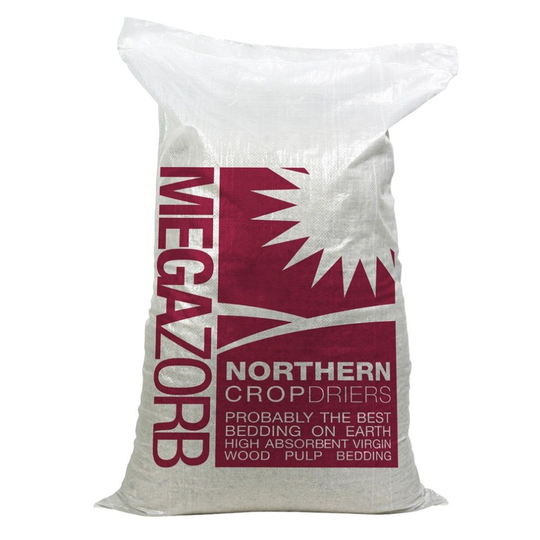 Megazorb Bedding 85lt Bale For Bedding Snakes, Rats, Chickens & Small Animals