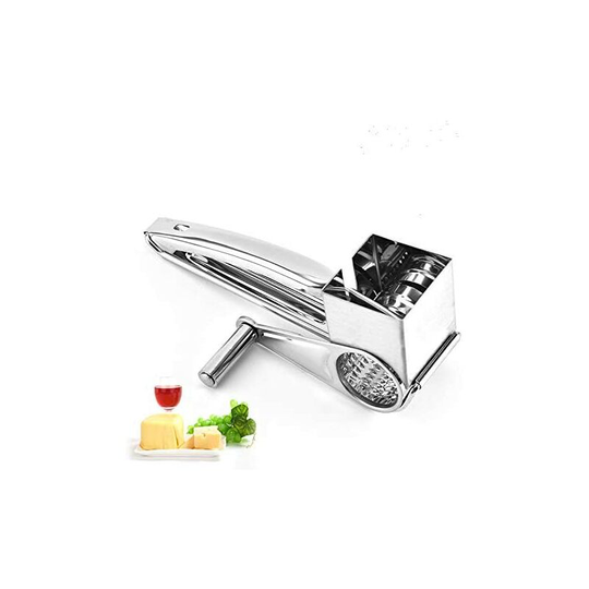 Cheese grater Stainless steel rotary grinder for cutting garlic nuts and ginger carrot Dksfjkl