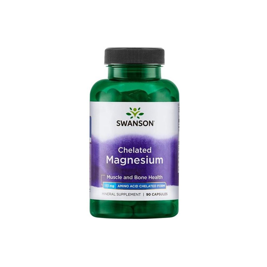 (90 caps) Chelated Magnesium, 133mg - 90 caps