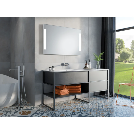 Theodore LED Illuminated Bathroom Mirror