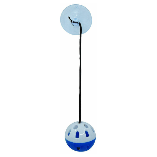 Bearded Dragon Toy Reptile Toy Bell Ball 10 Pieces - Blue