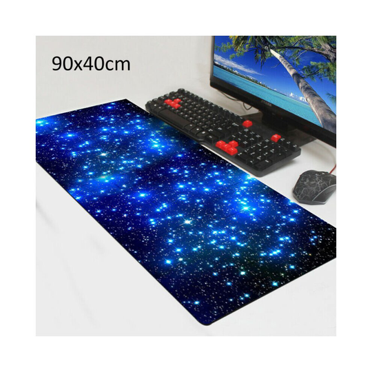 Extra Large XL Galaxy Gaming Mouse Pad Mat for PC Laptop Anti-Slip