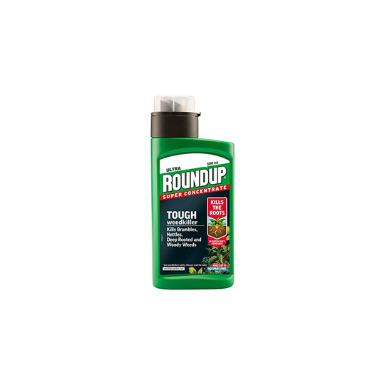 Roundup 117901 Ultra, Tough Weedkiller, Concentrate Liquid, 500 ml
