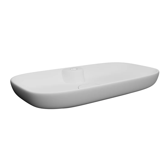 Kyllian Premium Ceramic Countertop Basin