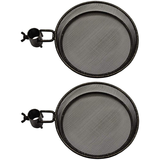 Mesh Seed / Mealworm Tray for Metal Bird Feeding Stations (Set of 2)