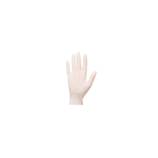 (Medium) Latex Gloves Powdered (Pk100)