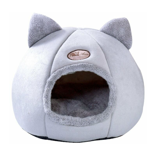 Monly - Dog and Cat Bed Soft Dog Pillow Cat Nest Pet Nest Luxury Pet Basket Cat Room for Autumn and Winter (40 x 40 x 40 cm (about 7.5 kg for pets)