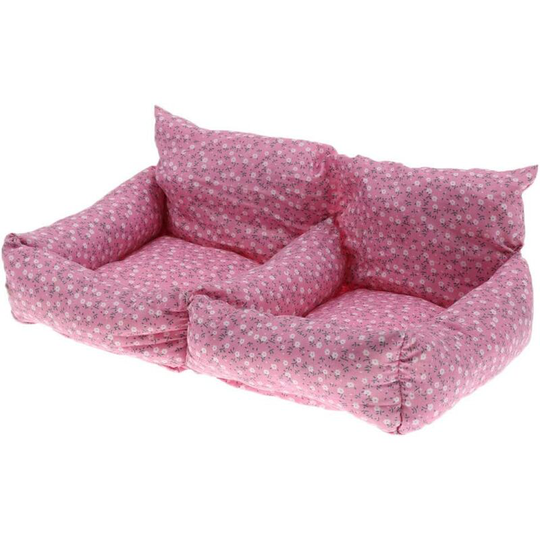 Foldable Washable Fabric Warm Dog Cat Kennel Mat Sofa for Small Pets