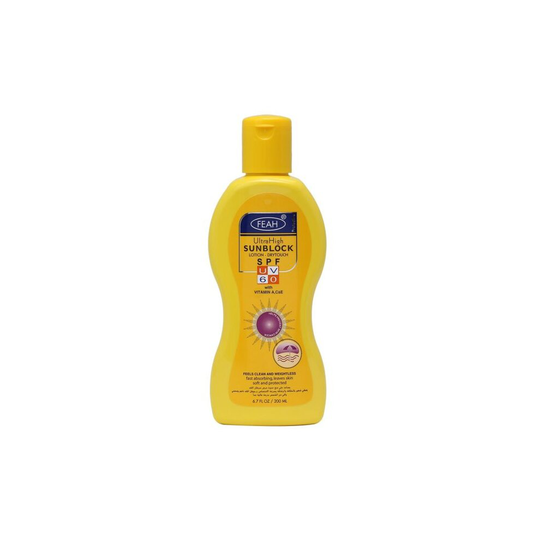 Feah Spf 60 Sunblock With Vitamin A,C & E In 200Ml