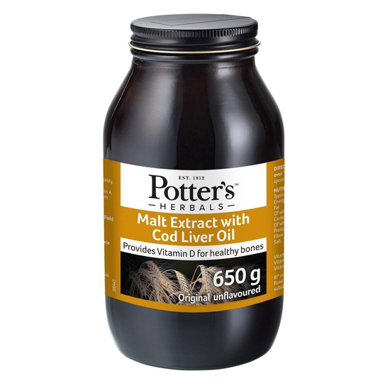 Potters Malt Extract & Cod Liver Oil