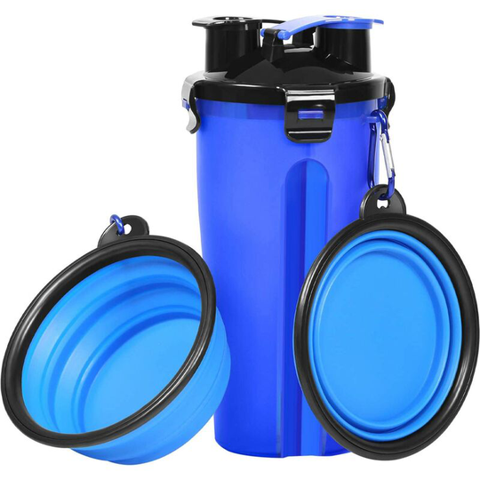 Water Bottle for Dogs Water Bottle for Dogs with 2 Foldable Bowls