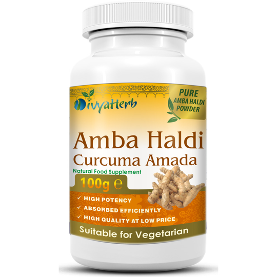 Amba Haldi (Curcuma Amada) Powder 100grm