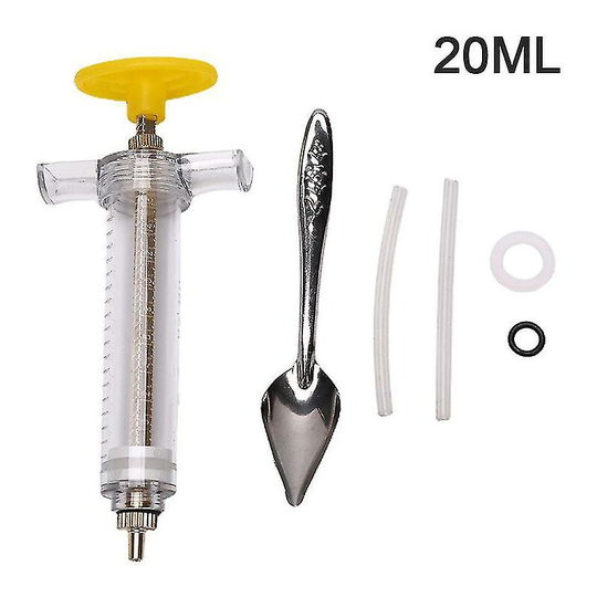 Thsidne 10ml 20ml Parrot Feeding Syringe Hose Parrots Bird Feeders Syringe High Quality 20ML