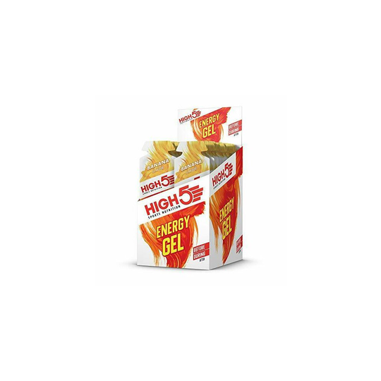 High5 Sports Nutrition Energy Gels Banana Flavour 20x 40g Gym BEST BEFORE SEPTEMBER 2021