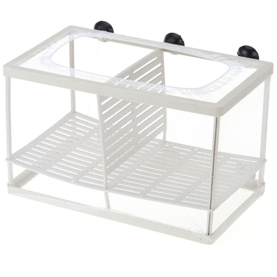 Fish Breeding Incubator Net Hanging Fry Baby Fish Hatchery Isolation Box Aquarium Accessory xl