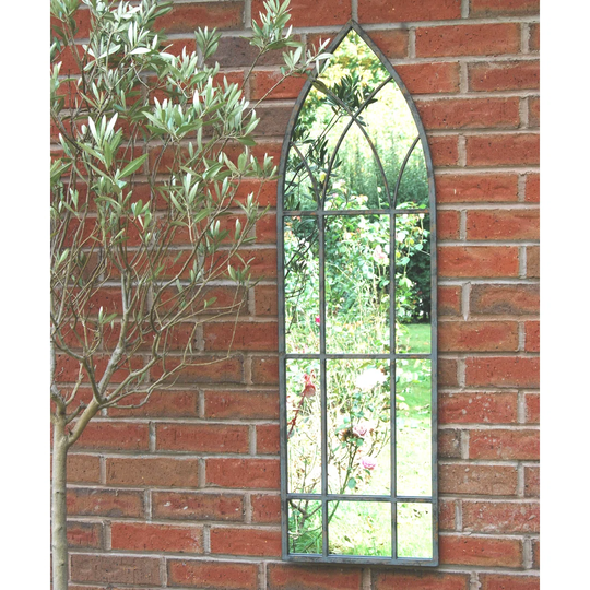 Castor Thin Gothic Accent Mirror