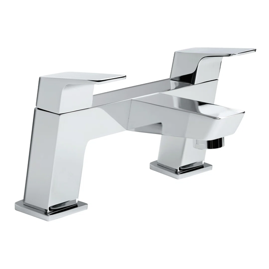Vertico Deck Mounted Pillar Tap