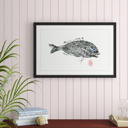 'Sea Perch' by Andrew Clay Framed Art Print