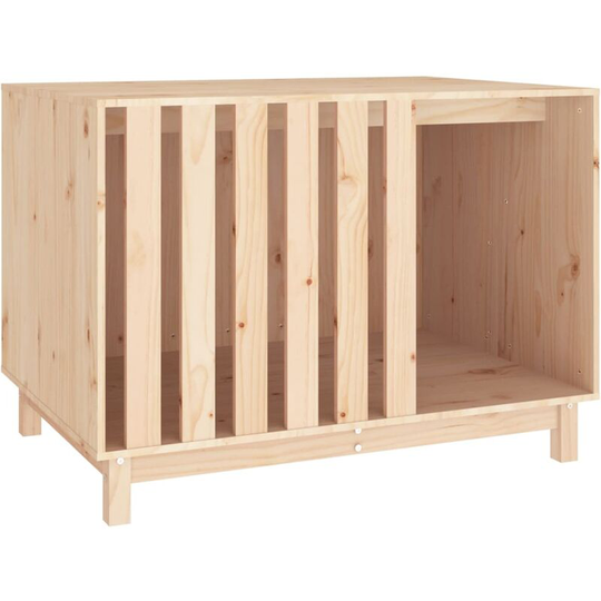 Dog House 100x70x72 cm Solid Wood Pine Vidaxl Brown