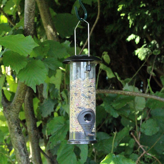 Premium Hammertone Seed Bird Feeder