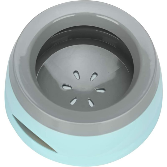 Floating Pet Bowl, Spill Proof, Choke Proof, Spill Proof, Spill Proof Dog Cat Puppy Bowl (Blue)