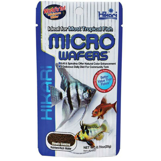 Micro Wafers Tropical Fish Food - 20g - Hikari
