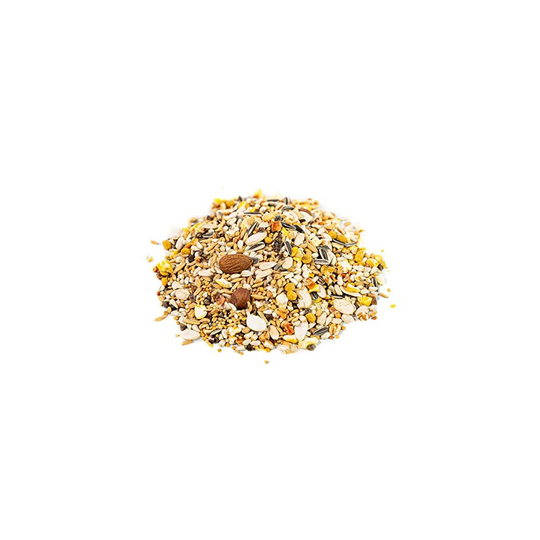 Parrot Essentials Premium Parrot Food - Nutritious Bird Seed Mix For African Grey, Macaw, Parakeets, Cockatiels, Lovebirds, Budgies and P