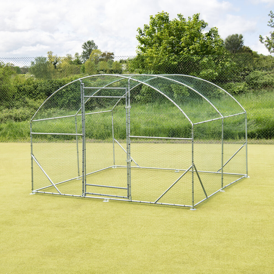 FeelGoodUK Walk in Pet Cage 3m x 2.8m Galvanised Pet Run Chicken Coop Rabbit Run Dog Pen Dog Kennel Enclosure