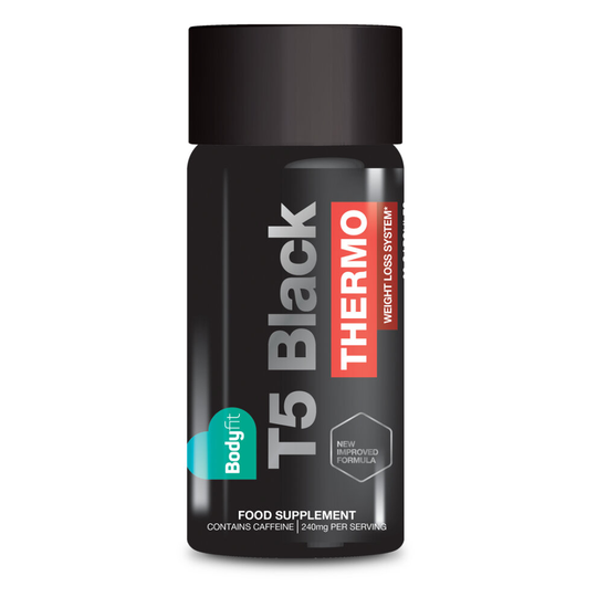 Bodyfit T5 Black Thermo / Thermogenic Fat Burner / Diet Pills 60 Caps