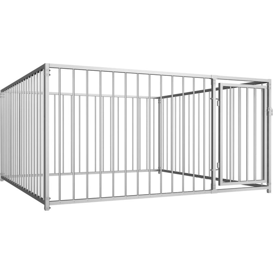 Hommoo - Outdoor Dog Kennel 200x200x100 cm VD06026