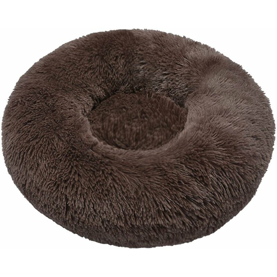 Bearsu - Cat House and Igloo Round Fluffy Plush Self-Warming Cat Bed Mat for Cat - Type 1