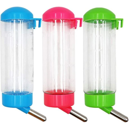 Plastic Water Dispenser for Hamster, India Pig, Squirrel, Rabbit (Random Color)