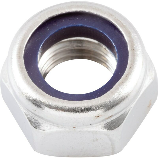 Qualfast - M12 Locknut n/m Insert A2 Metalform- you get 5