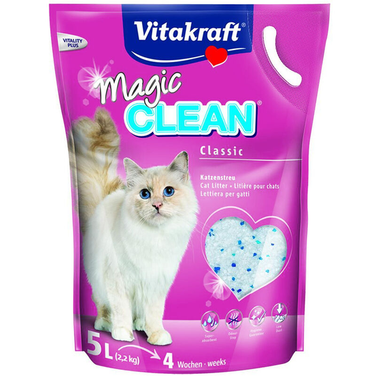 Magic Clean Cat Litter (5ltr) (May Vary) - May Vary - Vitakraft