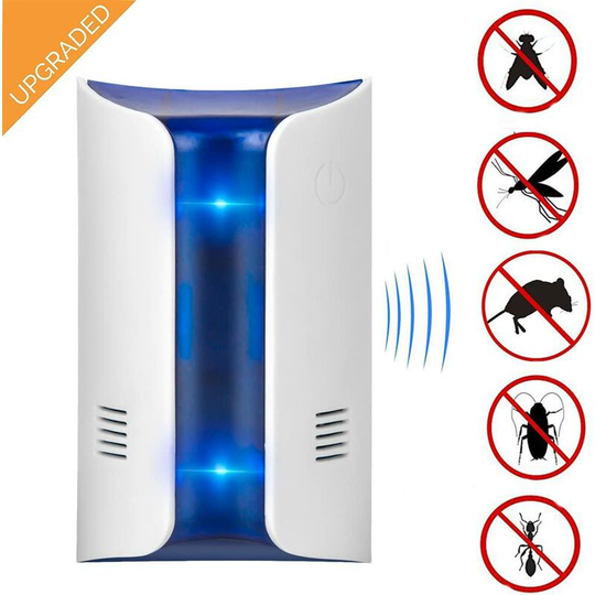 Briday - Improved 2021] Ultrasonic Pest Repellent - Pest Control Ultrasonic Pest Control Ultrasonic Spider repellent, get rid of mouse, spider, rat,