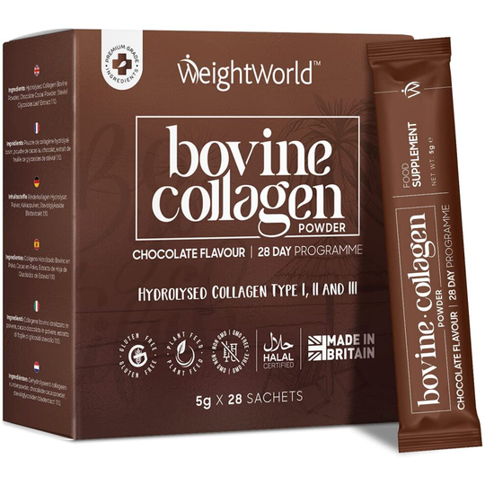 WeightWorld Bovine Collagen Powder - 4000mg per serving - 28 sachets