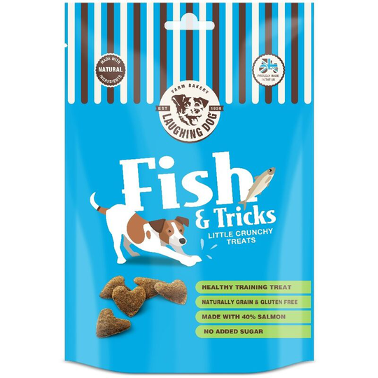 Fish & Tricks Dog Treats (125g) (Multicoloured) - Multicoloured - Laughing Dog