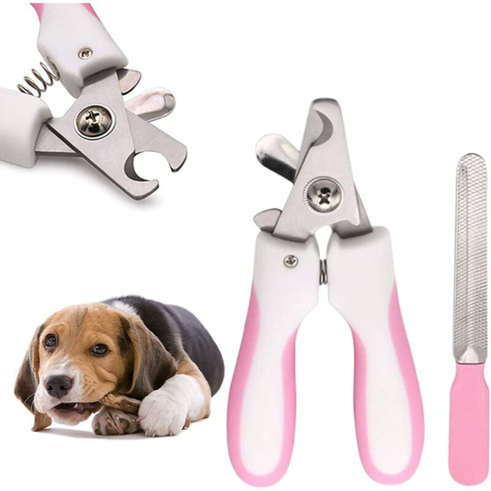 Kitten Claw Clipper, Dog Claw Clipper, Cat Claw Clipper, Dog Nail Clipper with Nail File, Stainless Cat Nail Clipper, Claw Clipper for Puppy Kitten
