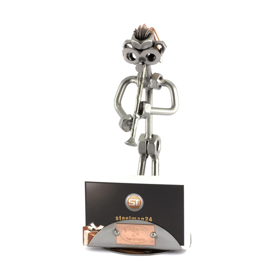 Clarinet Screw Man Place Card Holder