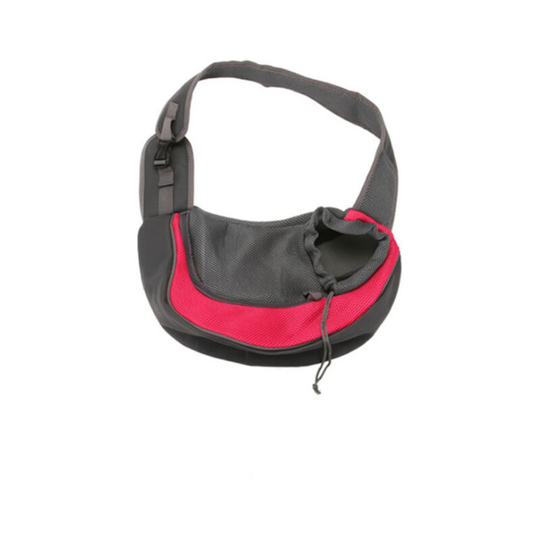 Pet Backpack Backpack Backpack for Pets Suitable for Puppies and Cats With Breathable Mesh Pocket Pet Messenger Bag Grand Rose Red