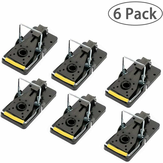 Mouse Trap Rat Catcher Set of 6 Rat Mouse Traps Quick Response Mouse Killer Reusable Mouse Traps for Indoor and Outdoor Use Rodent Control