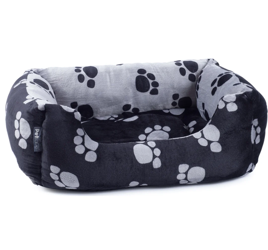 Adamite Bolster Cushion in Black/Grey