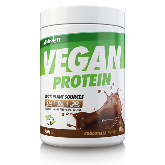 (Double Chocolate) Per4m Vegan Protein 100% Plant 908g 30 Serve